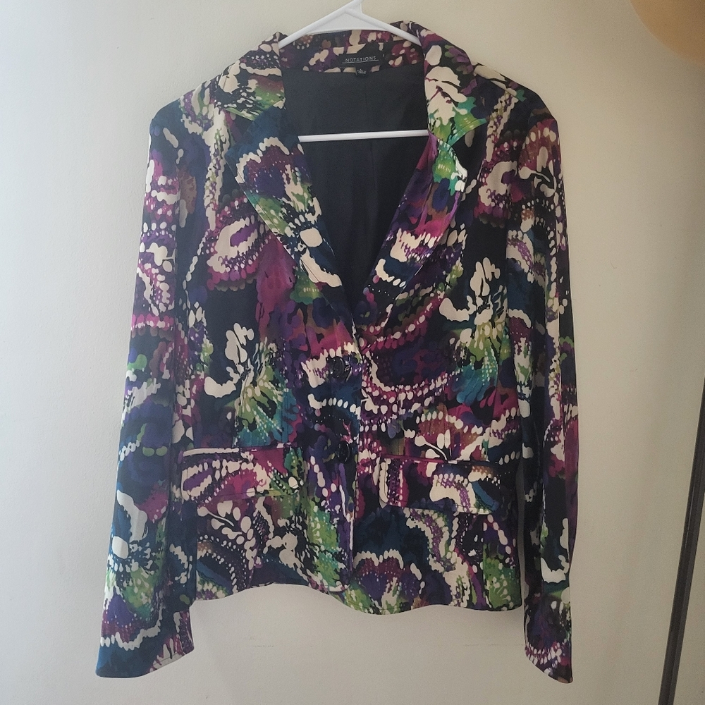Sold Notations Blazer Size L